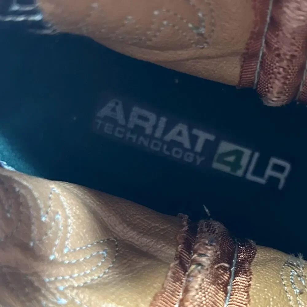 ARIAT Fatbaby Women’s Black Leather Round Toe Cowboy Cowgirl Western Boots 6.5 B - Picture 10 of 10